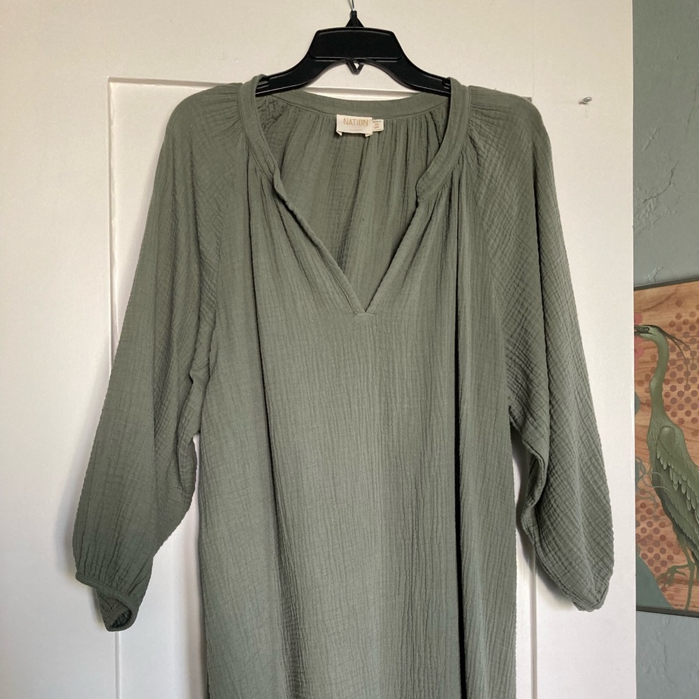 Nation Ltd Nala Peasant Dress